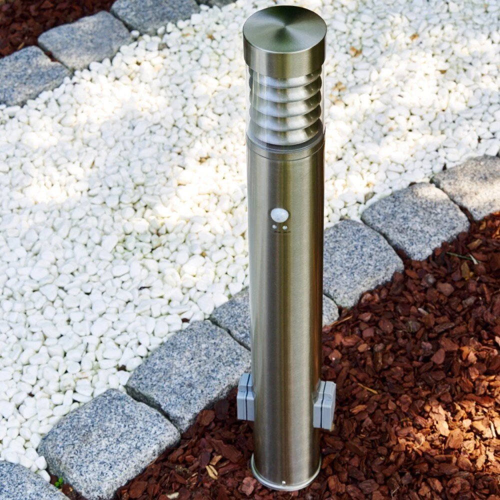 Dakar Wegeleuchte Edelstahl, 1-flammig, Bewegungsmelder 13 Dakar Wegeleuchte Edelstahl, 1-flammig, Bewegungsmelder – Bild 11