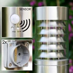 Dakar Wegeleuchte Edelstahl, 1-flammig, Bewegungsmelder 31 Dakar Wegeleuchte Edelstahl, 1-flammig, Bewegungsmelder -Lampe Verkäufe dakar wegeleuchte h168036 14