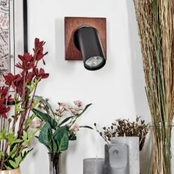 Dalan Wandleuchte LED Naturfarben, Schwarz, 1-flammig -Lampe Verkäufe dalan wandleuchte h9032854 1