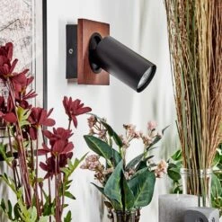 Dalan Wandleuchte LED Naturfarben, Schwarz, 1-flammig -Lampe Verkäufe dalan wandleuchte h9032854 11