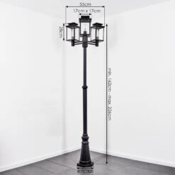 Dalasjo Kandelaber Schwarz, 3-flammig -Lampe Verkäufe dalasjo kandelaber h3885055 3