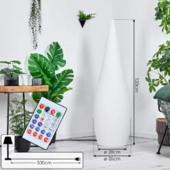 Dalon Außenstehleuchte LED Weiß, 1-flammig, Fernbedienung 18 Dalon Außenstehleuchte LED Weiß, 1-flammig, Fernbedienung -Lampe Verkäufe dalon aussenstehleuchte h9039235 3