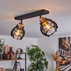 Dandin Deckenleuchte Schwarz, 2-flammig -Lampe Verkäufe dandin deckenleuchte h3639085 12