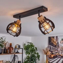 Dandin Deckenleuchte Schwarz, 2-flammig -Lampe Verkäufe dandin deckenleuchte h3639085 13