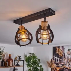 Dandin Deckenleuchte Schwarz, 2-flammig -Lampe Verkäufe dandin deckenleuchte h3639085 8