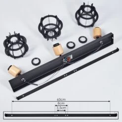 Dandin Deckenleuchte Schwarz, 3-flammig 20 Dandin Deckenleuchte Schwarz, 3-flammig -Lampe Verkäufe dandin deckenleuchte h3639108 4