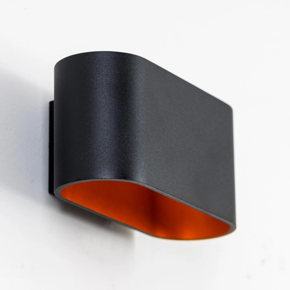 Dapp Wandleuchte Gold, Schwarz, 1-flammig 17 Dapp Wandleuchte Gold, Schwarz, 1-flammig – Bild 15