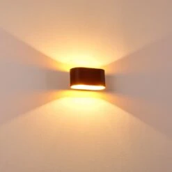 Dapp Wandleuchte Schwarz-Gold, 1-flammig -Lampe Verkäufe dapp wandleuchte h3001004 do4 12