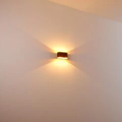 Dapp Wandleuchte Schwarz-Gold, 1-flammig -Lampe Verkäufe dapp wandleuchte h3001004 do4 14