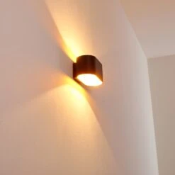 Dapp Wandleuchte Schwarz-Gold, 1-flammig -Lampe Verkäufe dapp wandleuchte h3001004 do4 2