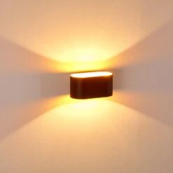 Dapp Wandleuchte Schwarz-Gold, 1-flammig -Lampe Verkäufe dapp wandleuchte h3001004 do4 3