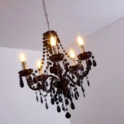 Delhi Kronleuchter Chrom, 5-flammig -Lampe Verkäufe delhi kronleuchter h3013946 12