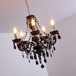 Delhi Kronleuchter Chrom, 5-flammig -Lampe Verkäufe delhi kronleuchter h3013946 19