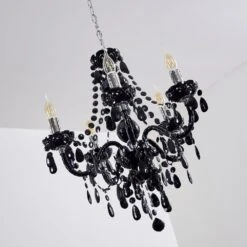 Delhi Kronleuchter Chrom, 5-flammig -Lampe Verkäufe delhi kronleuchter h3013946 5