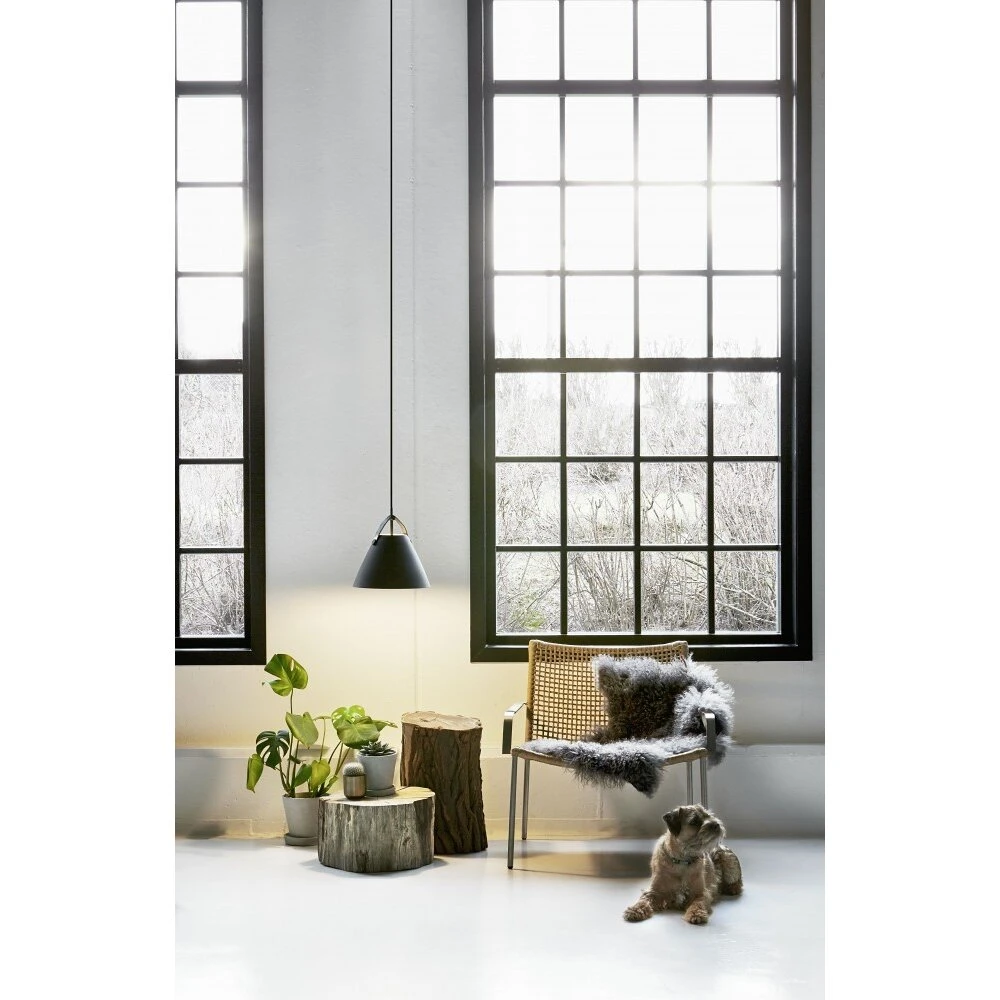 Design For The People By Nordlux Strap36 Pendelleuchte Schwarz, 1-flammig 6 Design For The People By Nordlux Strap36 Pendelleuchte Schwarz, 1-flammig – Bild 4