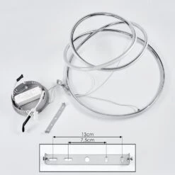 Donebas Pendelleuchte LED Chrom, 1-flammig 16 Donebas Pendelleuchte LED Chrom, 1-flammig -Lampe Verkäufe donebas pendelleuchte h3680261 4