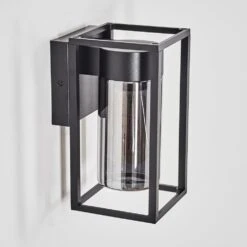 Doninhas Außenwandleuchte Schwarz, 1-flammig -Lampe Verkäufe doninhas aussenwandleuchte h3825136 11