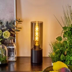 Dulcita Tischleuchte Schwarz, 1-flammig -Lampe Verkäufe dulcita tischleuchte h3612910 9