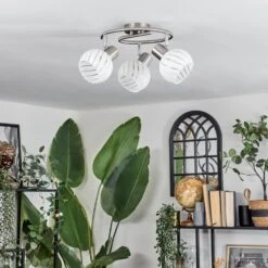 Dysted Deckenleuchte Nickel-Matt, 3-flammig 25 Dysted Deckenleuchte Nickel-Matt, 3-flammig -Lampe Verkäufe dysted deckenleuchte h3836514 11