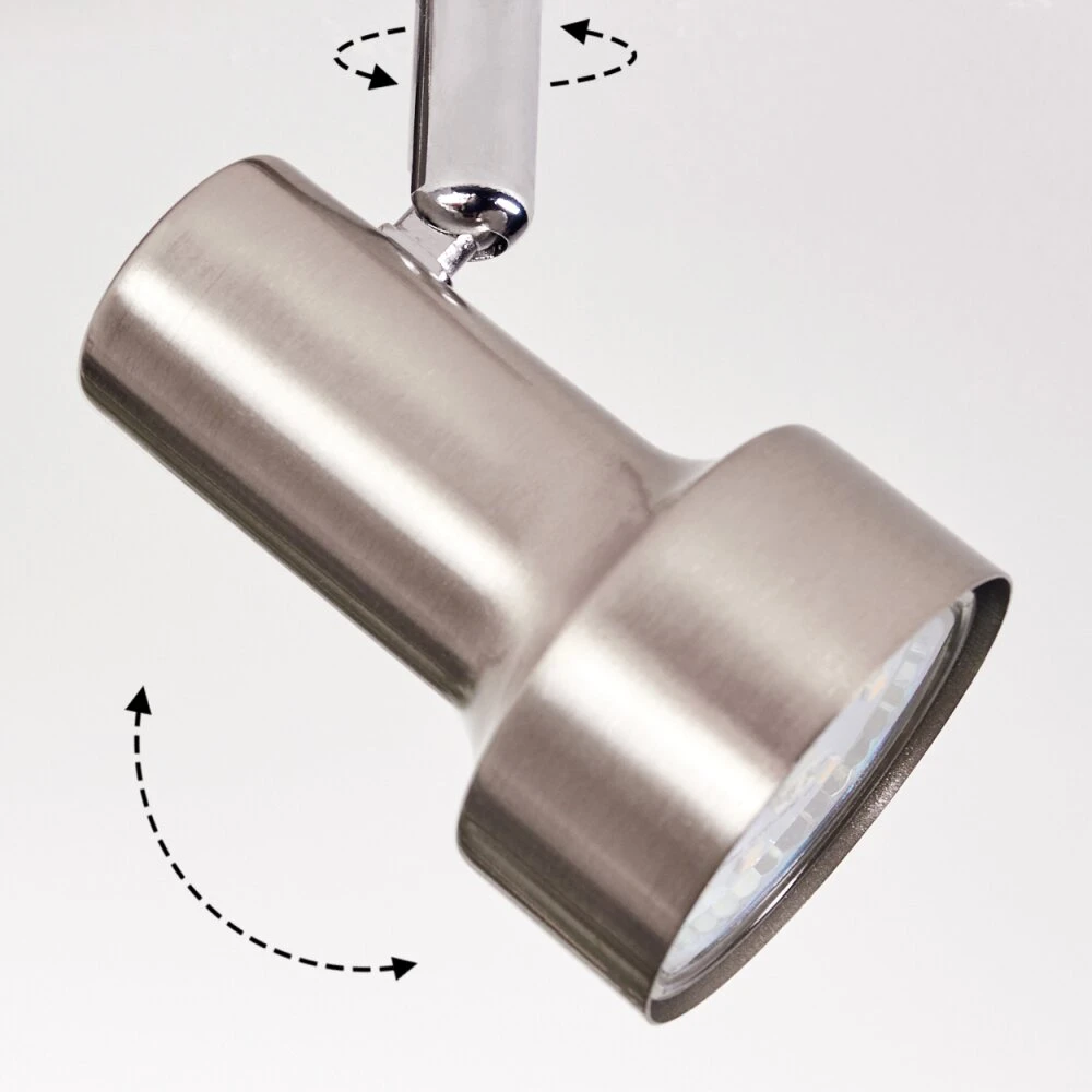 Edain Deckenleuchte LED Chrom, Nickel-Matt, 3-flammig 8 Edain Deckenleuchte LED Chrom, Nickel-Matt, 3-flammig – Bild 6