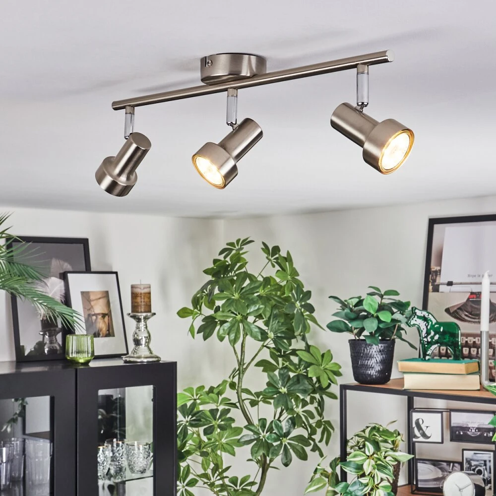 Edain Deckenleuchte LED Chrom, Nickel-Matt, 3-flammig 9 Edain Deckenleuchte LED Chrom, Nickel-Matt, 3-flammig – Bild 7