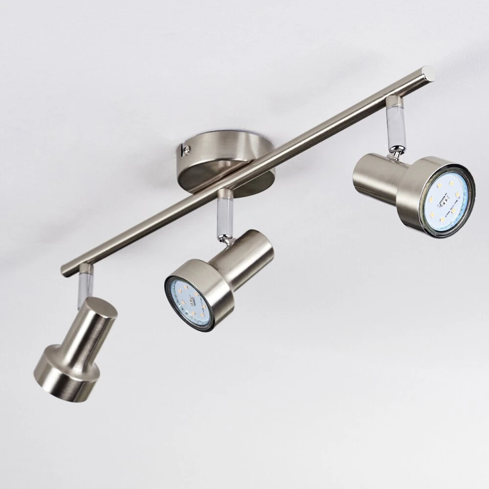 Edain Deckenleuchte LED Chrom, Nickel-Matt, 3-flammig 10 Edain Deckenleuchte LED Chrom, Nickel-Matt, 3-flammig – Bild 8