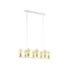 Eglo ADRI Hängeleuchte Gold, Weiß, 8-flammig -Lampe Verkäufe eglo adri haengeleuchte 97448 0