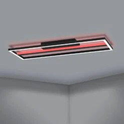 Eglo CALAGRANO-Z Deckenleuchte LED Schwarz, 1-flammig, Farbwechsler -Lampe Verkäufe eglo calagrano z deckenleuchte 900567 3