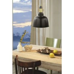 Eglo GILWELL Hängeleuchte Brüniert, Schwarz, 1-flammig -Lampe Verkäufe eglo gilwell haengeleuchte 49839 1