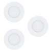 Eglo Leuchten FUEVA-Z Einbauleuchte 3er Set LED Weiß, 3-flammig -Lampe Verkäufe eglo leuchten fueva z einbauleuchte 3er set 900099 0