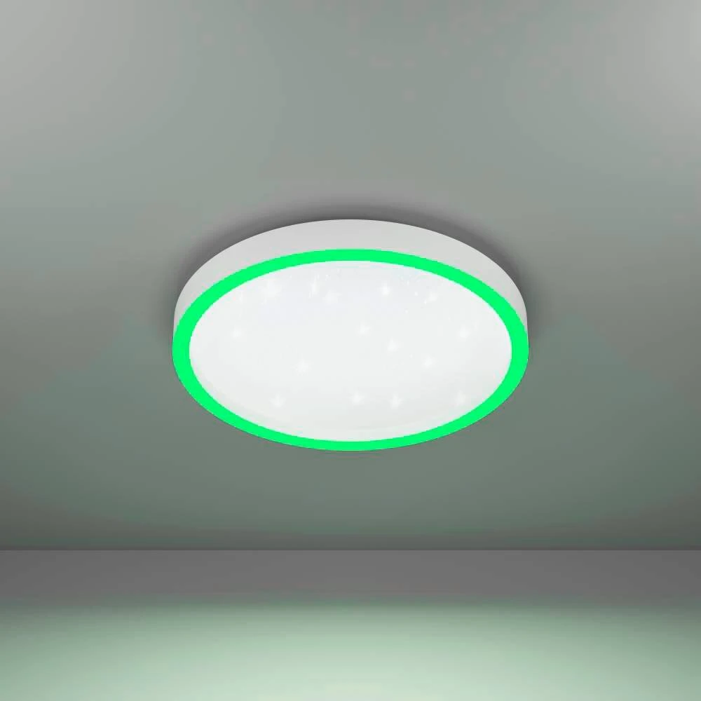 Eglo MONTEMORELOS-Z Deckenleuchte LED Weiß, 1-flammig, Farbwechsler 6 Eglo MONTEMORELOS-Z Deckenleuchte LED Weiß, 1-flammig, Farbwechsler – Bild 4