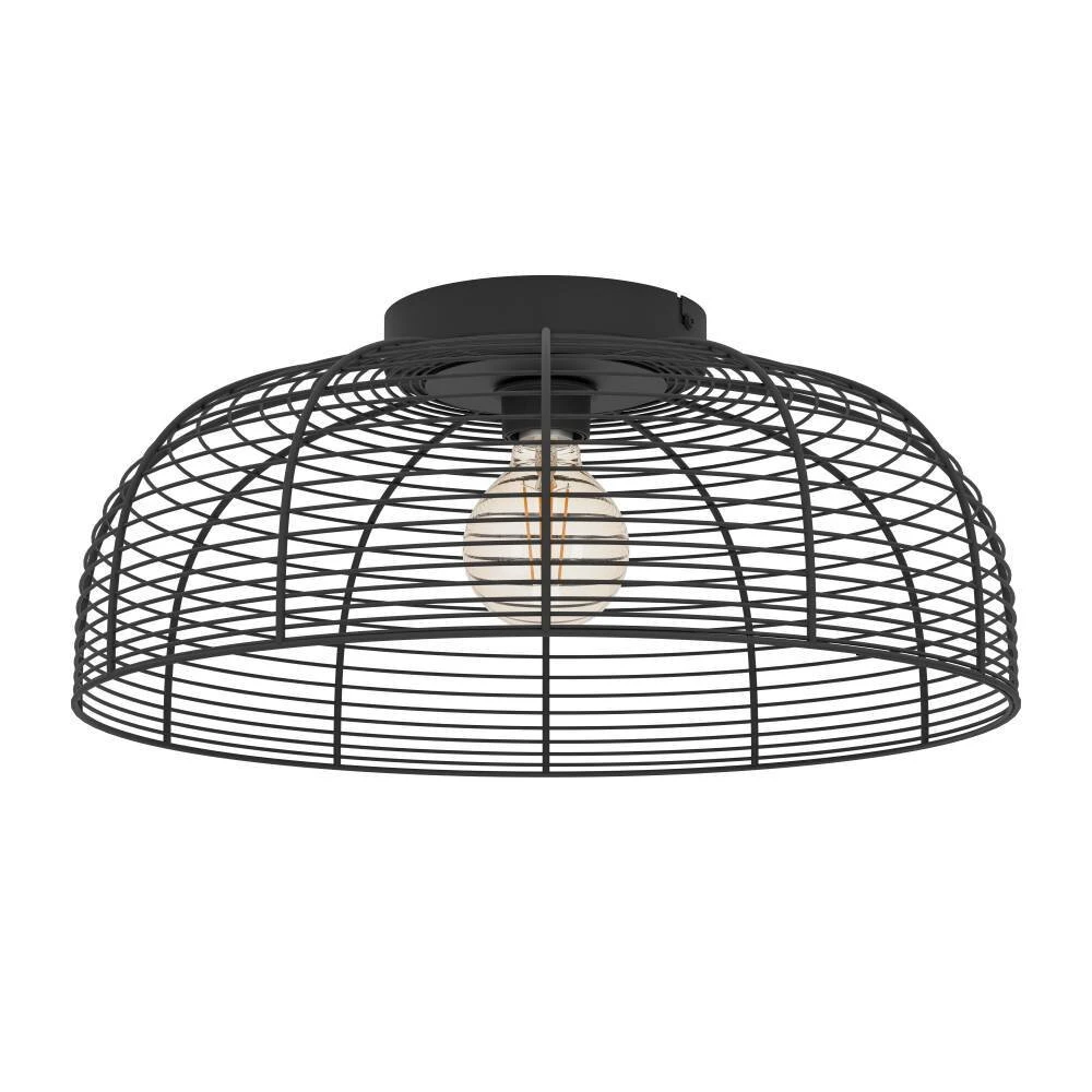 Eglo ROUNDHAM Hängeleuchte Messing, Schwarz, 1-flammig 4 Eglo ROUNDHAM Hängeleuchte Messing, Schwarz, 1-flammig – Bild 2