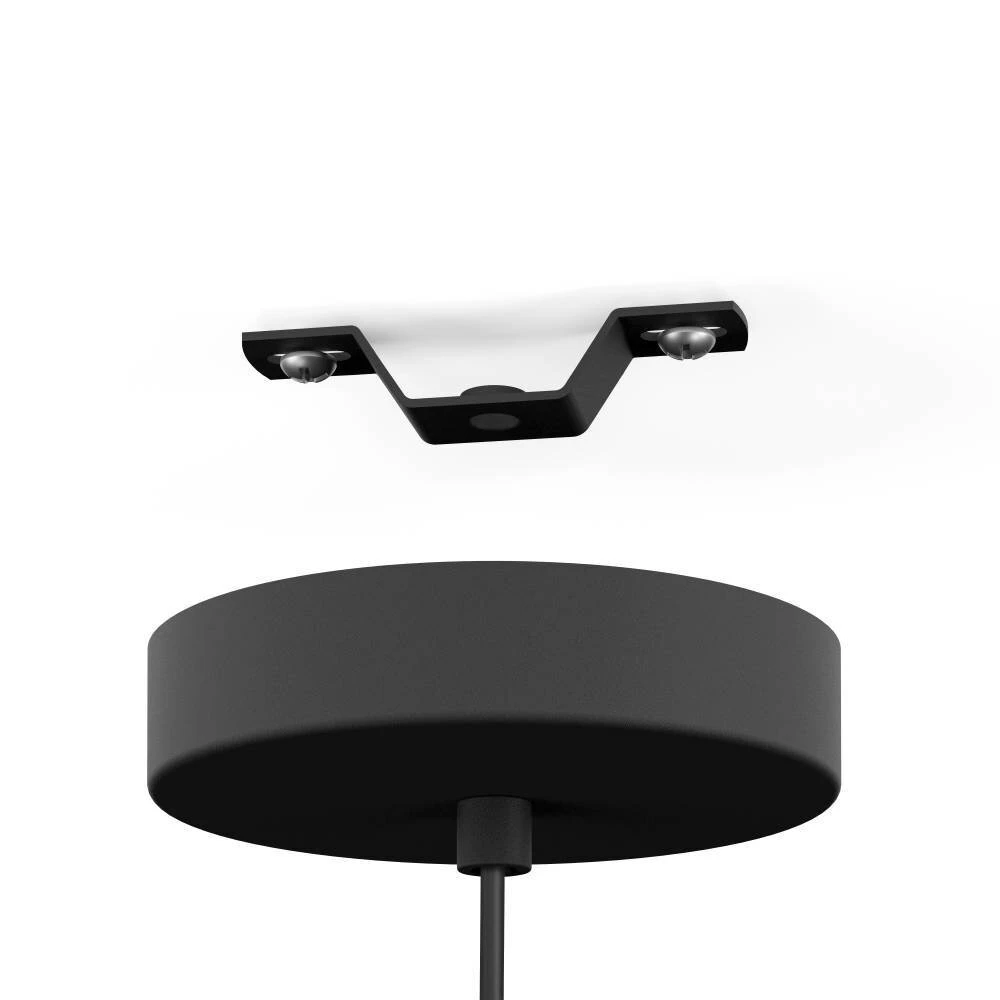 Eglo ROUNDHAM Hängeleuchte Messing, Schwarz, 1-flammig 6 Eglo ROUNDHAM Hängeleuchte Messing, Schwarz, 1-flammig – Bild 4