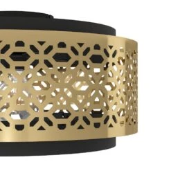 Eglo SANDBACH Deckenleuchte Schwarz, 1-flammig -Lampe Verkäufe eglo sandbach deckenleuchte 43979 2