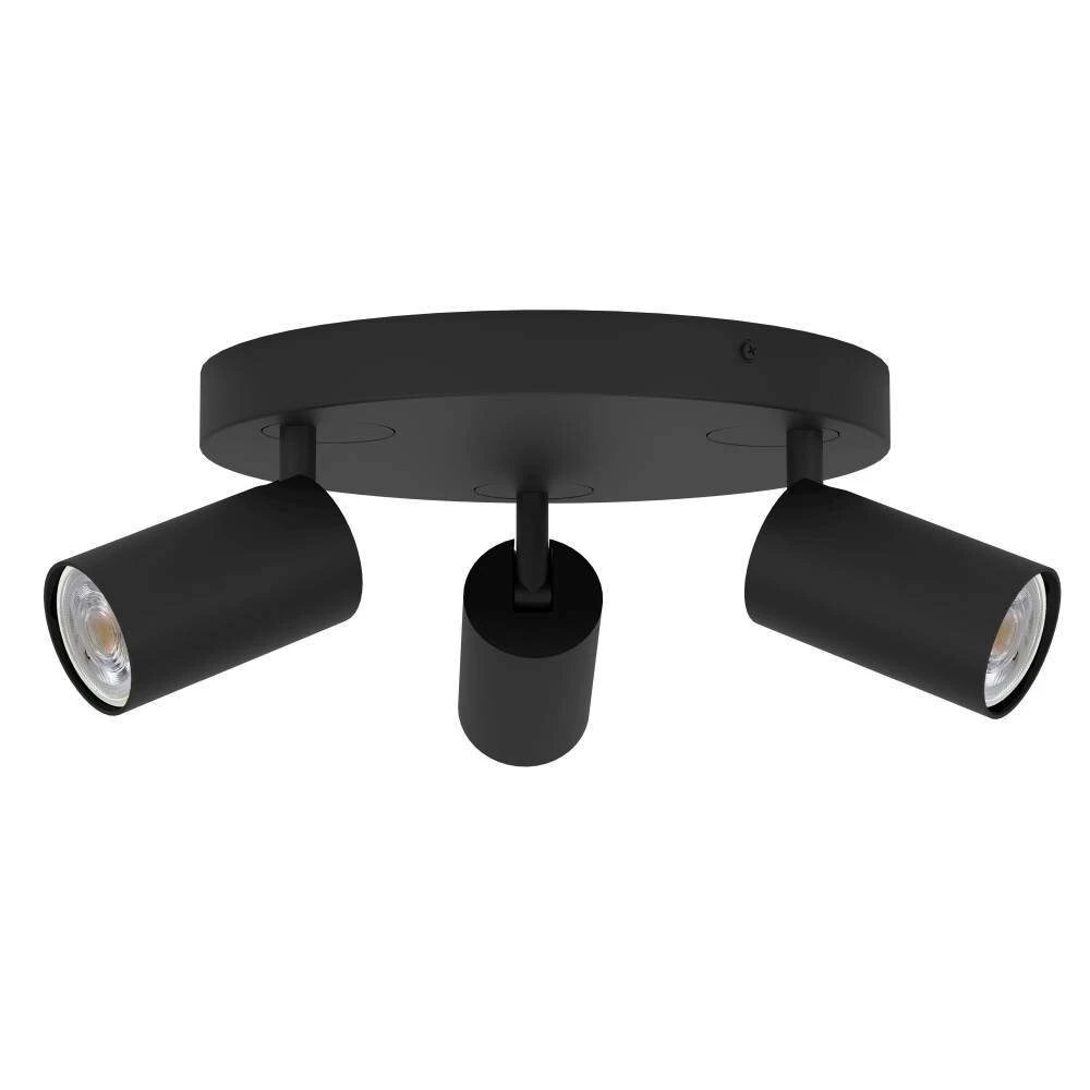 Eglo TELIMBELA-Z Deckenleuchte LED Schwarz, 3-flammig, Farbwechsler 3 Eglo TELIMBELA-Z Deckenleuchte LED Schwarz, 3-flammig, Farbwechsler