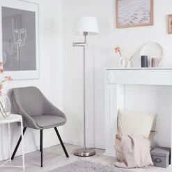 Eleshult Stehleuchte Chrom, 1-flammig -Lampe Verkäufe eleshult stehleuchte h3414040 12