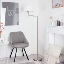 Eleshult Stehleuchte Chrom, 1-flammig -Lampe Verkäufe eleshult stehleuchte h3414040 9