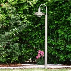 Elima Außenstehleuchte Edelstahl, 1-flammig -Lampe Verkäufe elima aussenstehleuchte h401 6