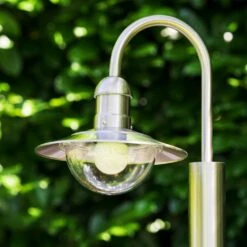 Elima Außenstehleuchte Edelstahl, 1-flammig -Lampe Verkäufe elima aussenstehleuchte h401 7