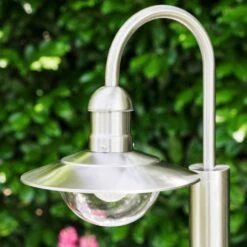 Elima Außenstehleuchte Edelstahl, 1-flammig -Lampe Verkäufe elima aussenstehleuchte h401 9