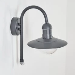 Elima Außenwandleuchte Anthrazit, 1-flammig, Bewegungsmelder -Lampe Verkäufe elima aussenwandleuchte h3667170 7