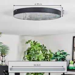 Elmar Deckenleuchte LED Schwarz, 1-flammig -Lampe Verkäufe elmar deckenleuchte h3971406 3