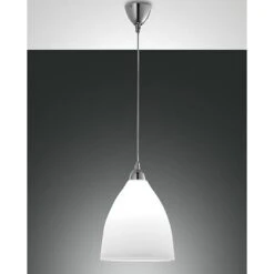 Fabas Luce PROVENZA Hängeleuchte Chrom, 1-flammig