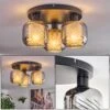 Fanhaes Deckenleuchte Chrom, Rauchfarben, 3-flammig -Lampe Verkäufe fanhaes deckenleuchte h3837856 0