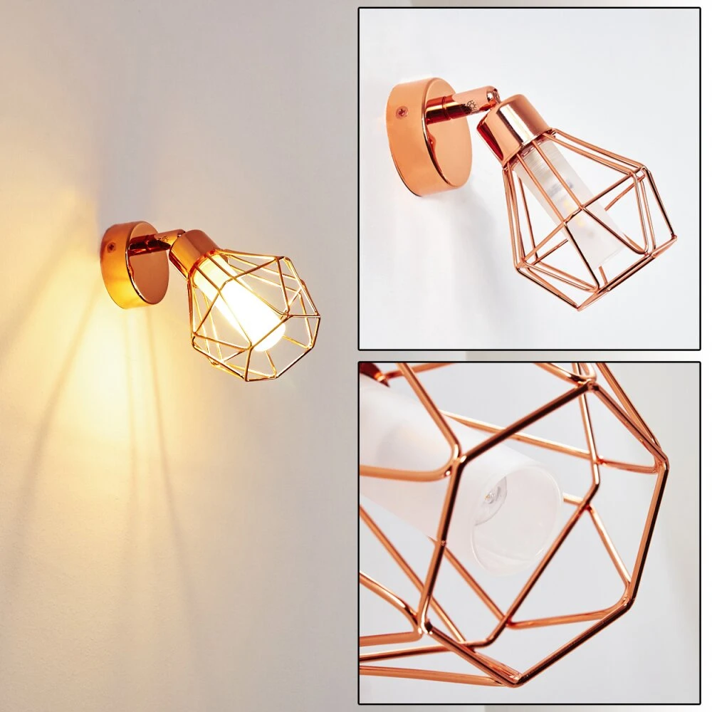 Ferrand Wandleuchte LED Kupferfarben, 1-flammig 3 Ferrand Wandleuchte LED Kupferfarben, 1-flammig