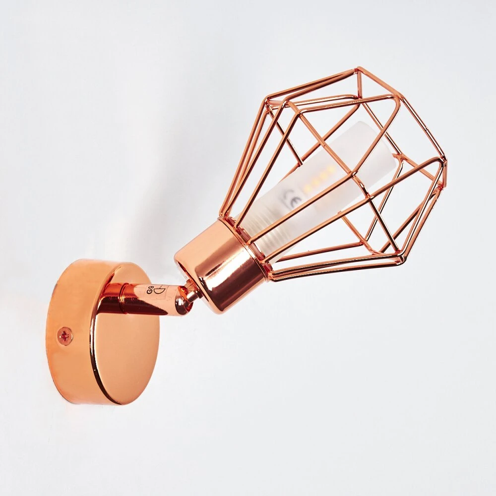 Ferrand Wandleuchte LED Kupferfarben, 1-flammig 20 Ferrand Wandleuchte LED Kupferfarben, 1-flammig – Bild 18