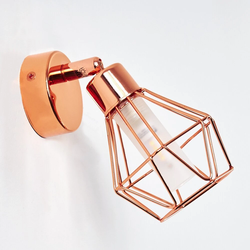 Ferrand Wandleuchte LED Kupferfarben, 1-flammig 21 Ferrand Wandleuchte LED Kupferfarben, 1-flammig – Bild 19