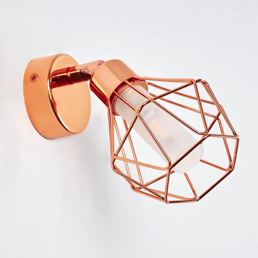 Ferrand Wandleuchte LED Kupferfarben, 1-flammig 7 Ferrand Wandleuchte LED Kupferfarben, 1-flammig – Bild 5