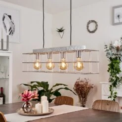 Fevaag Pendelleuchte Silber, 4-flammig -Lampe Verkäufe fevaag pendelleuchte h3568569 8