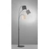 Fischer & Honsel Shade Stehleuchte Schwarz, 3-flammig -Lampe Verkäufe fischer honsel shade stehleuchte 40360 0